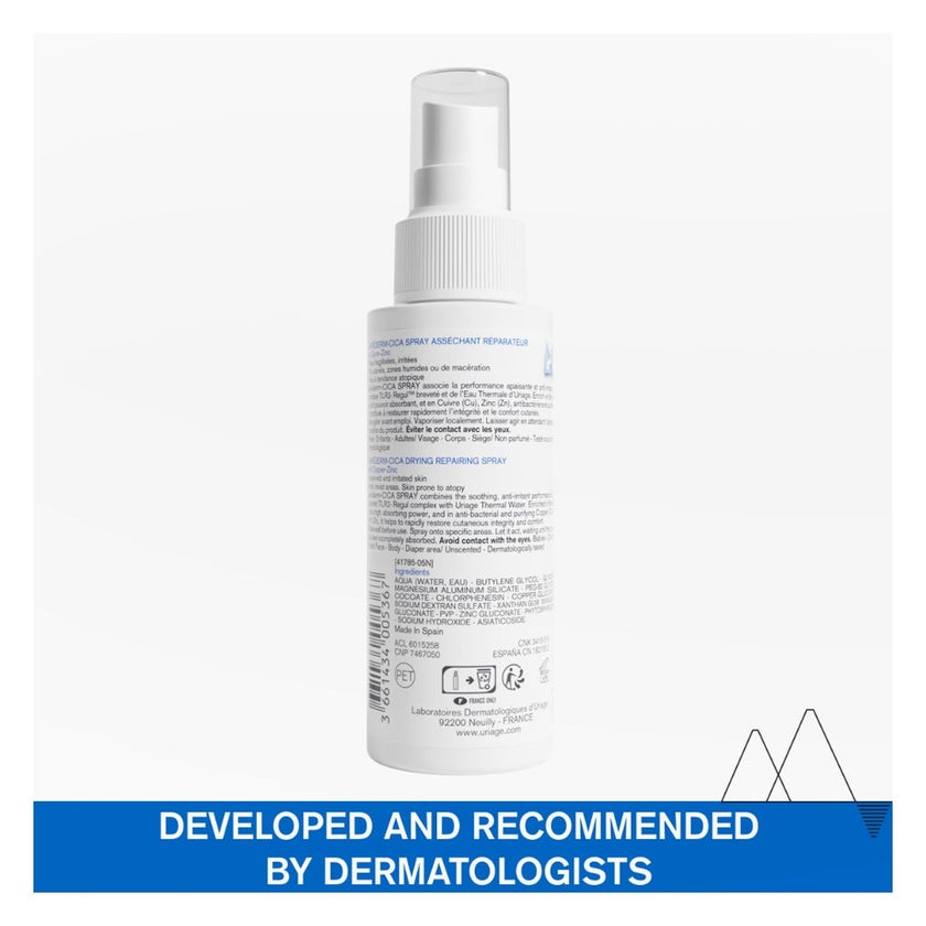 Uriage Bariederm CICA Dry Repairing Spray For Sensitive Skin 100ml