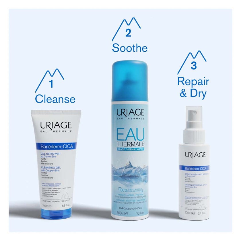 Uriage Bariederm CICA Dry Repairing Spray For Sensitive Skin 100ml