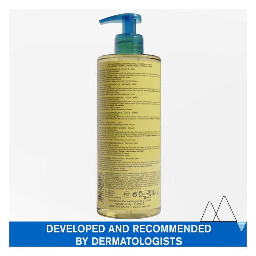 Uriage Xemose Cleansing Soothing Oil For Dry Skin 500ml