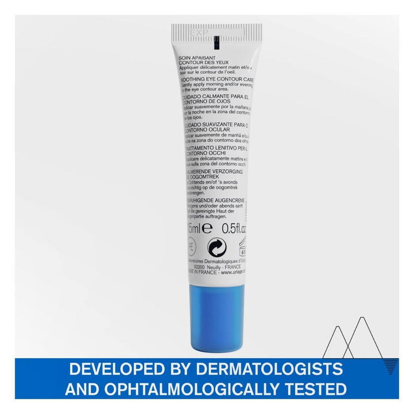 Uriage Xemose Soothing Eye Contour Care Cream For Dry Skin 15ml