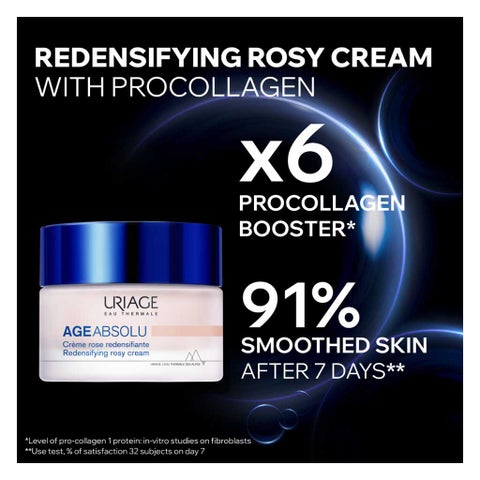 Uriage Age Absolu Redensifying Rosy Day Cream - 50ml