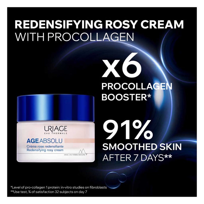 Uriage Age Absolu Redensifying Rosy Day Cream - 50ml