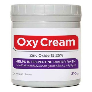 Avalon Care Oxy Cream Jar For Baby Diaper Rash 210g