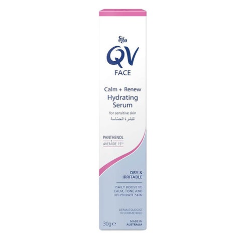 Ego QV Calm + Renew Hydrating Face Serum For Sensitive Skin 30g