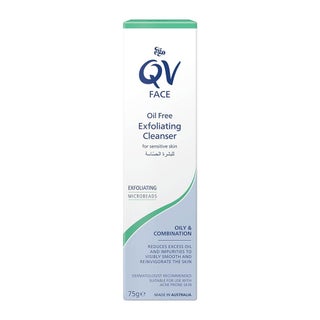Ego QV Oil Free Exfoliating Face Cleanser For Sensitive Skin 75g 