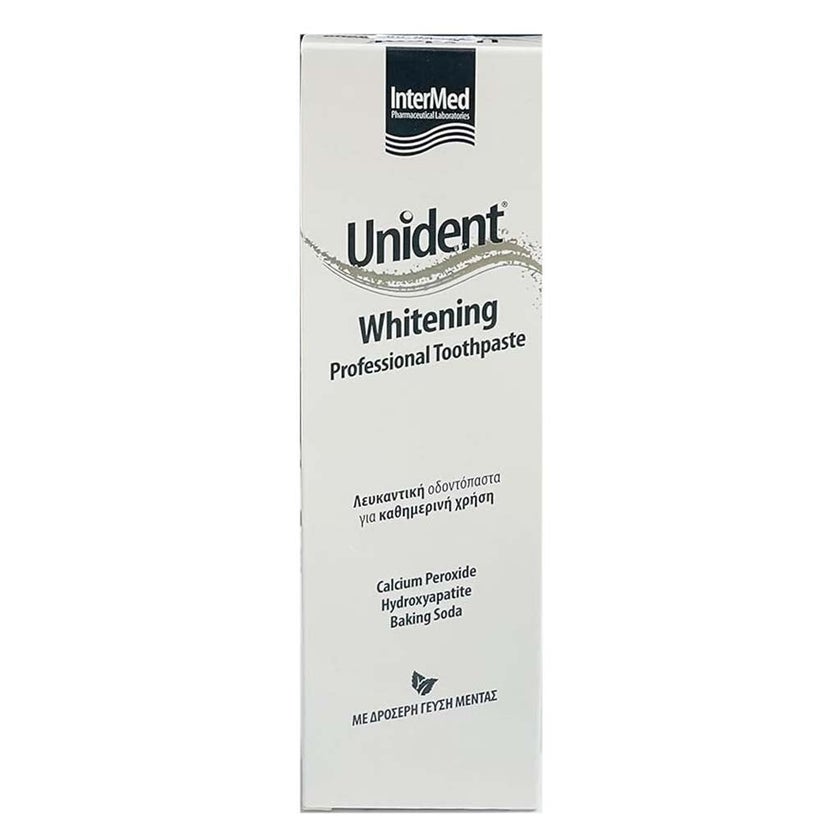 Intermed Unident Whitening Professional Toothpaste 100ml