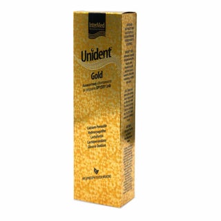 Intermed Unident 24K Gold Whitening Toothpaste 100ml 