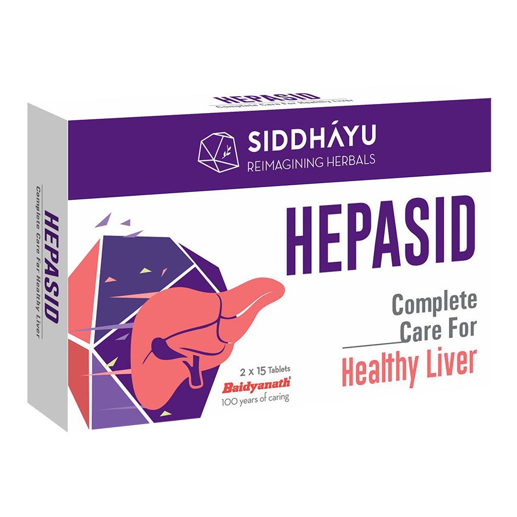 Siddhayu Hepasid Tablets For Liver Support, Pack of 30’s - myAster