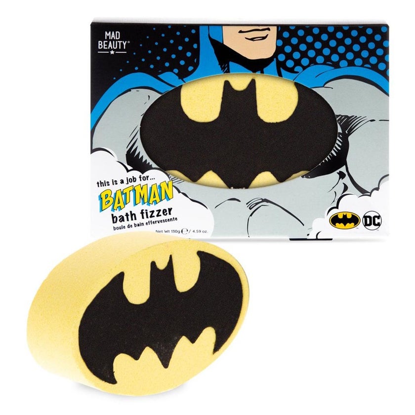 Mad Beauty Batman Bath Fizzer With Cedarwood Fragrance 130g