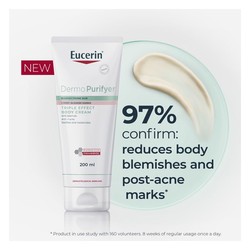 Eucerin DermoPurifyer Triple Effect Body Cream 200ml