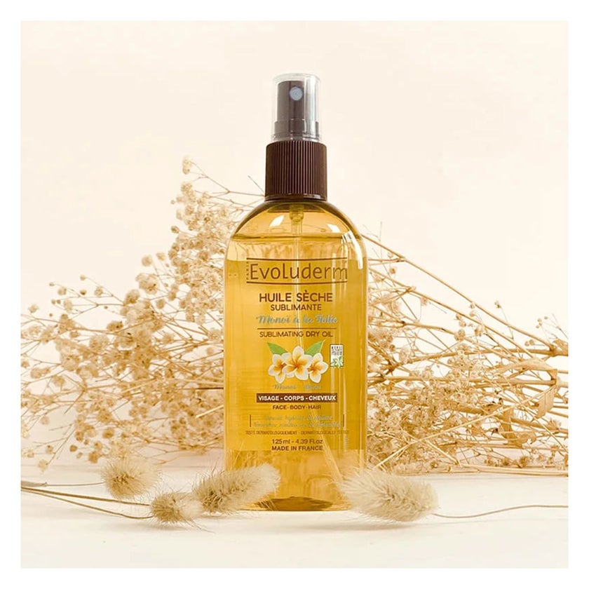 Evoluderm Monoi La Folie Sublimating Dry Oil 125ml