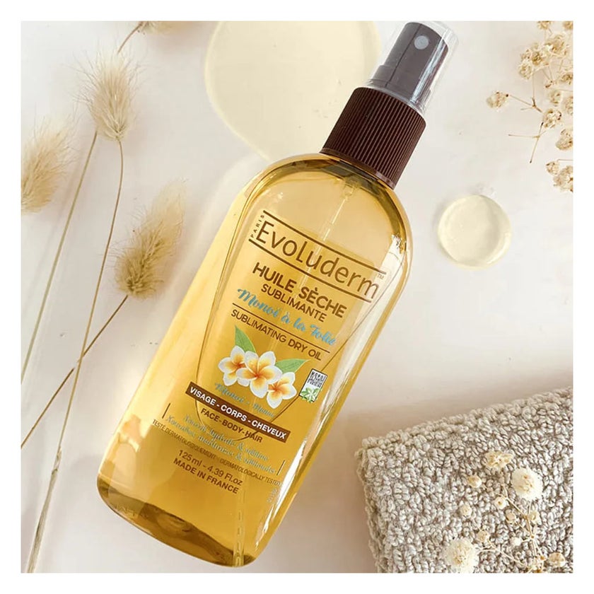 Evoluderm Monoi La Folie Sublimating Dry Oil 125ml