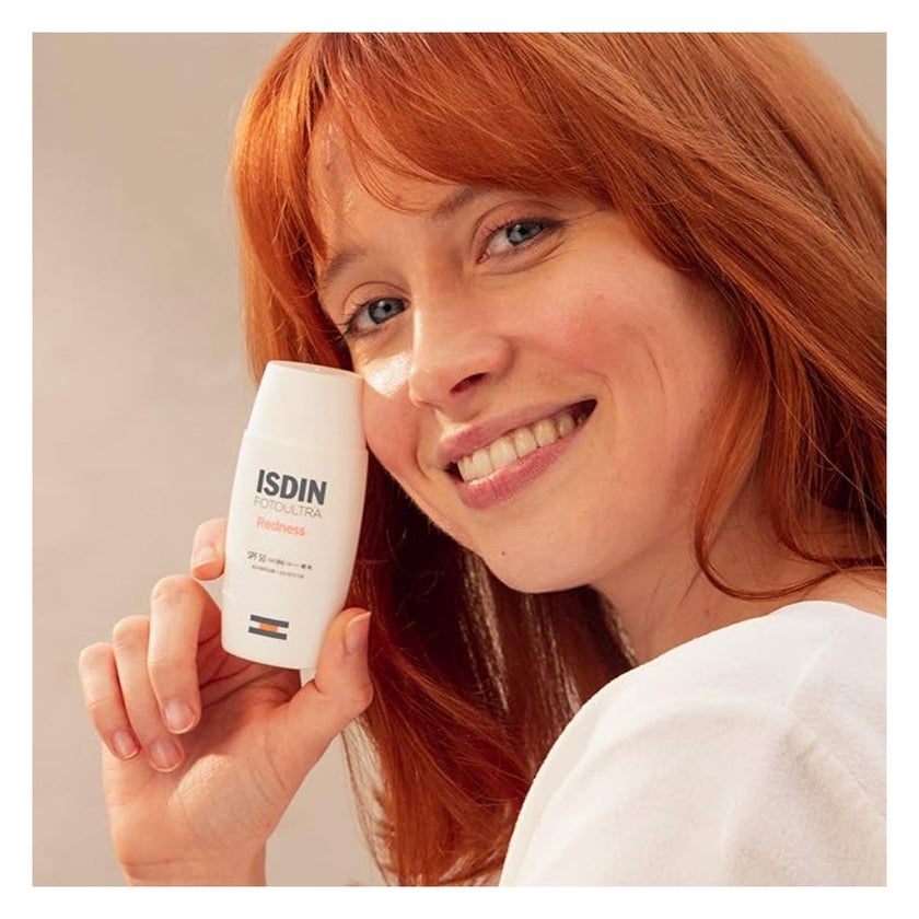 Isdin Fotoultra Redness SPF50 & PA++++ Sunscreen For Sensitive Skin 50ml