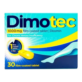 Dimotec 1000mg Film Coated Tablets, Pack of 30's