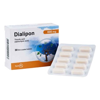 Dialipon Thioctic Acid 600mg Tablet, Pack of 30’s