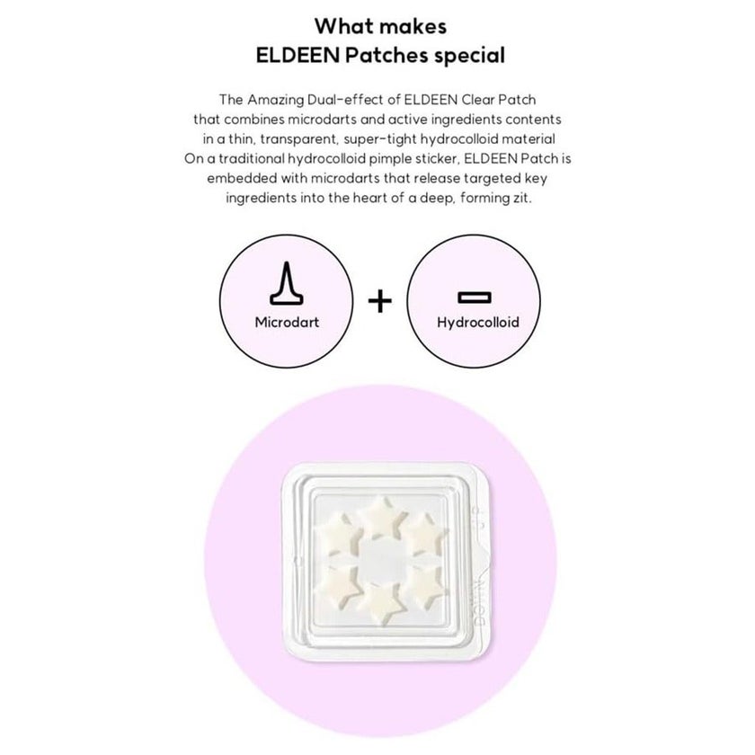 Eldeen Good Bye Dark Spots Microdart Dark Spot Patch, Pack of 6’s