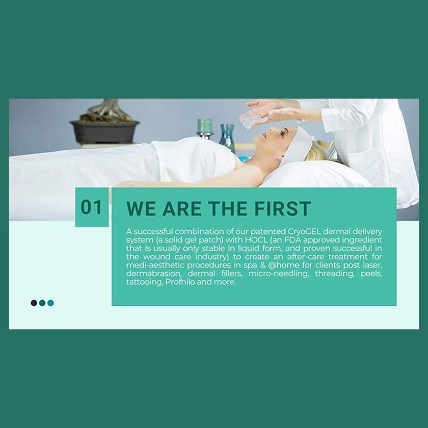 Cryoslices Aftercare Skin Restoration Gel Multiuse Mask For Eyes & Breast, Pack of 2’s