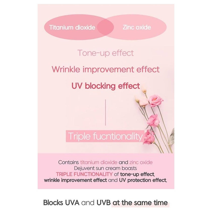 Dejuvent SPF50+ PA++++ UV Defense Tone Up Sun Cream 50g 