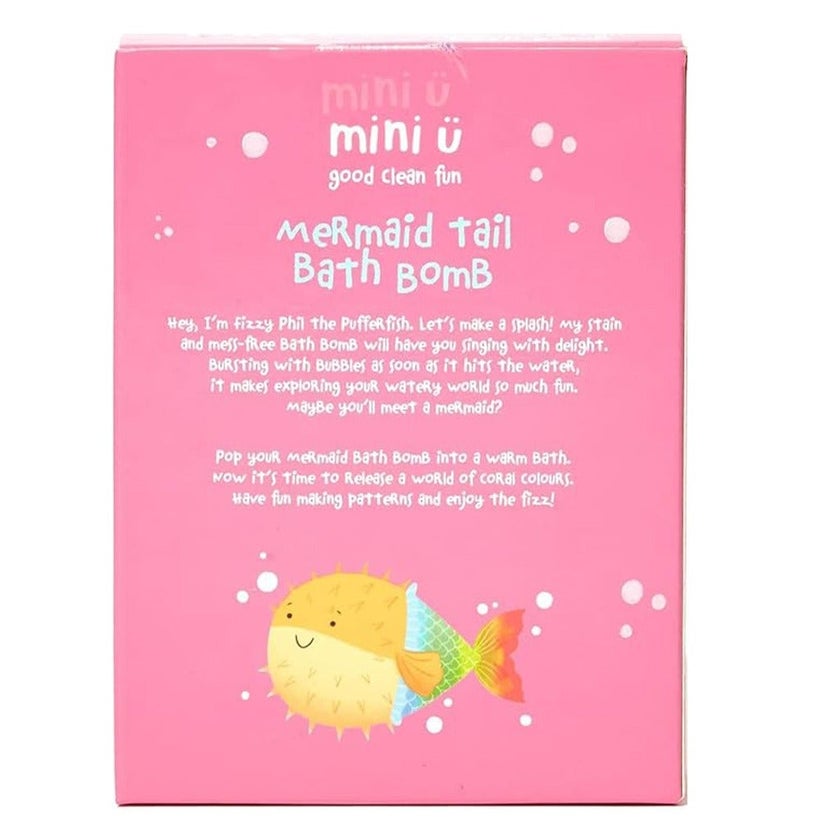 Mini U Mermaid Tail Baby Bath Bomb 150g 