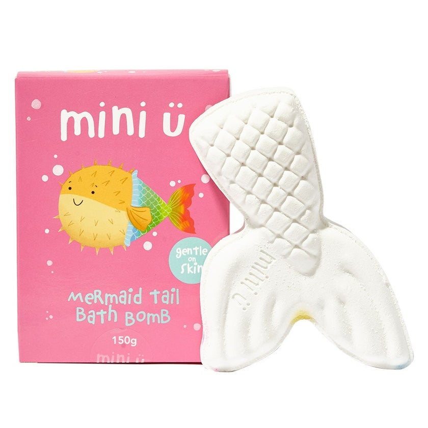 Mini U Mermaid Tail Baby Bath Bomb 150g 