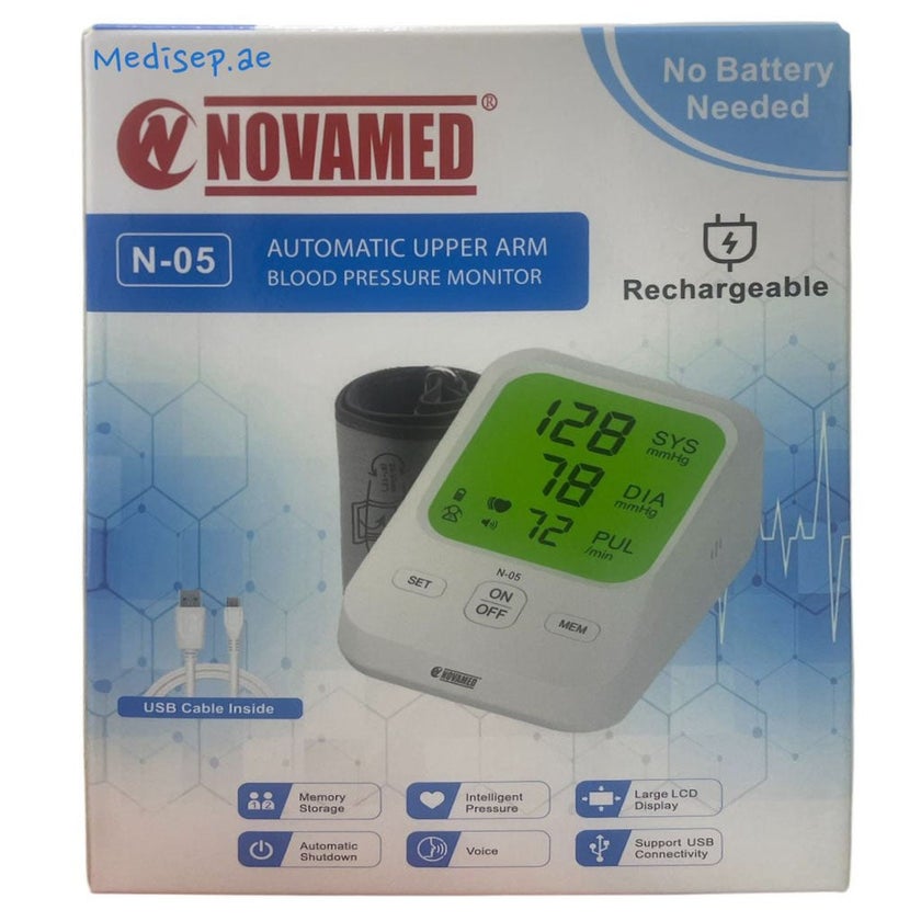 Novamed Automatic Upper Arm Blood Pressure Monitor N-05