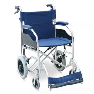 Novamed Lightweight Transport Wheelchair 832LABJ - Blue Color