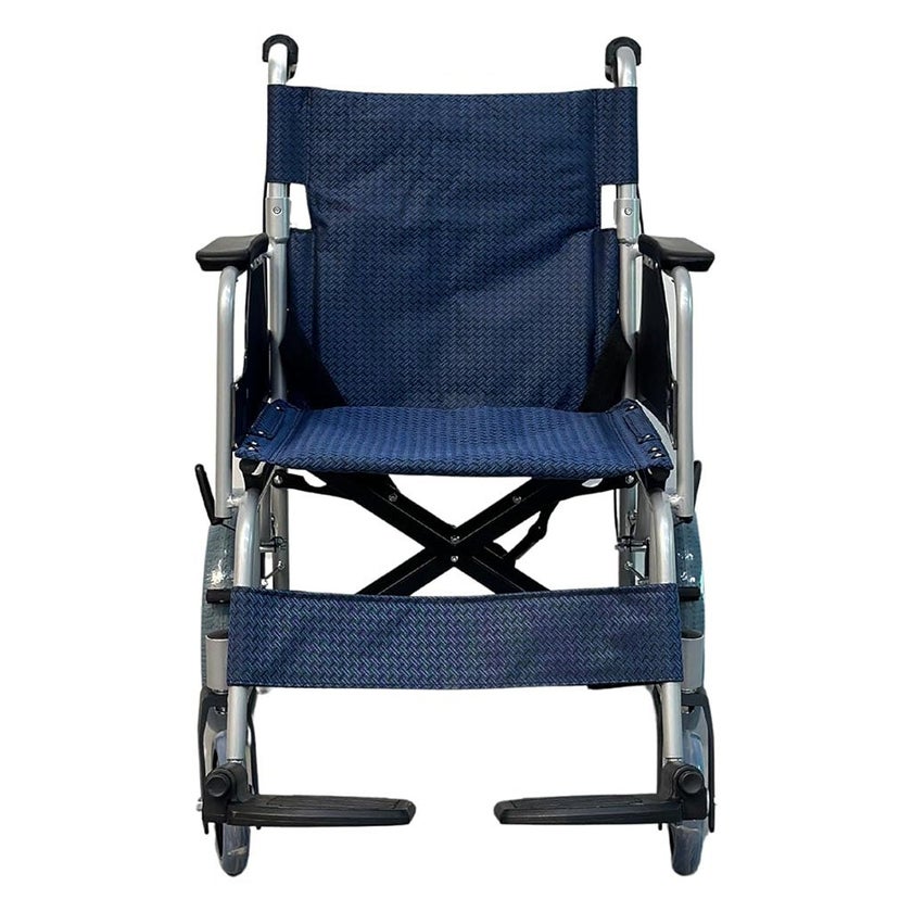 Novamed Lightweight Transport Wheelchair 832LABJ - Blue Color