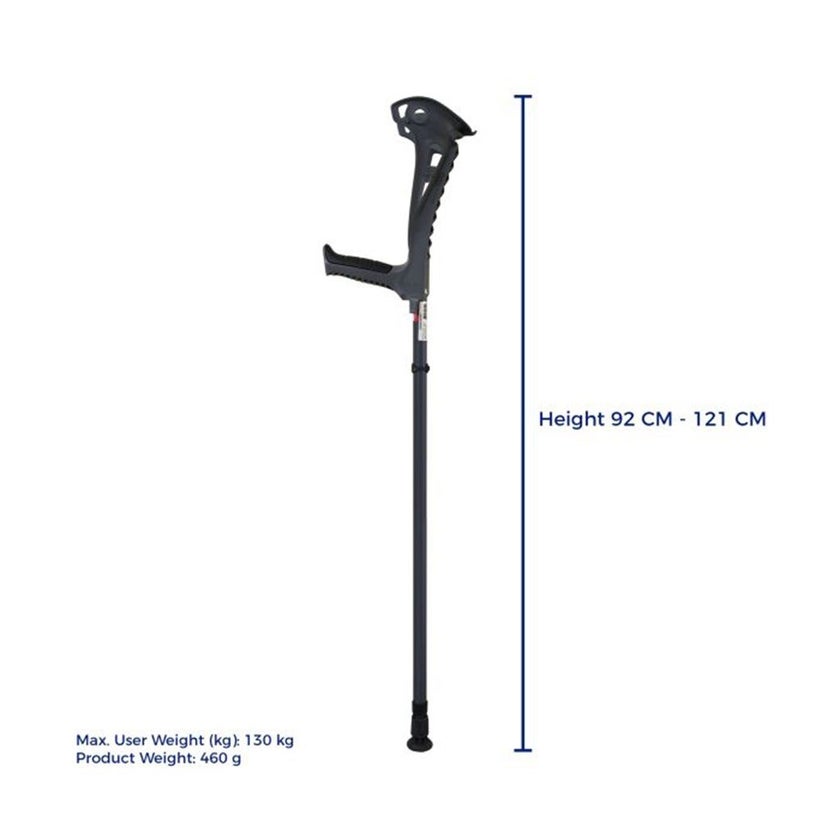 Novamed Elbow Crutches 933L, Size - Large 