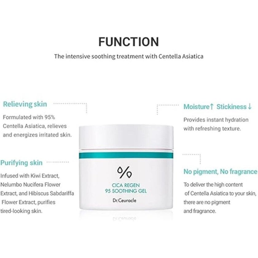 Dr. Ceuracle Cica Regen 95 Soothing Face Gel 110g