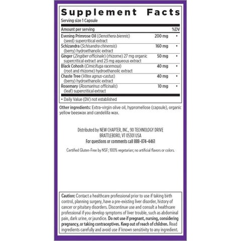 نيو تشابتر إيستروتون تشاست تري بلند كبسولات للنساء حزمة من 60