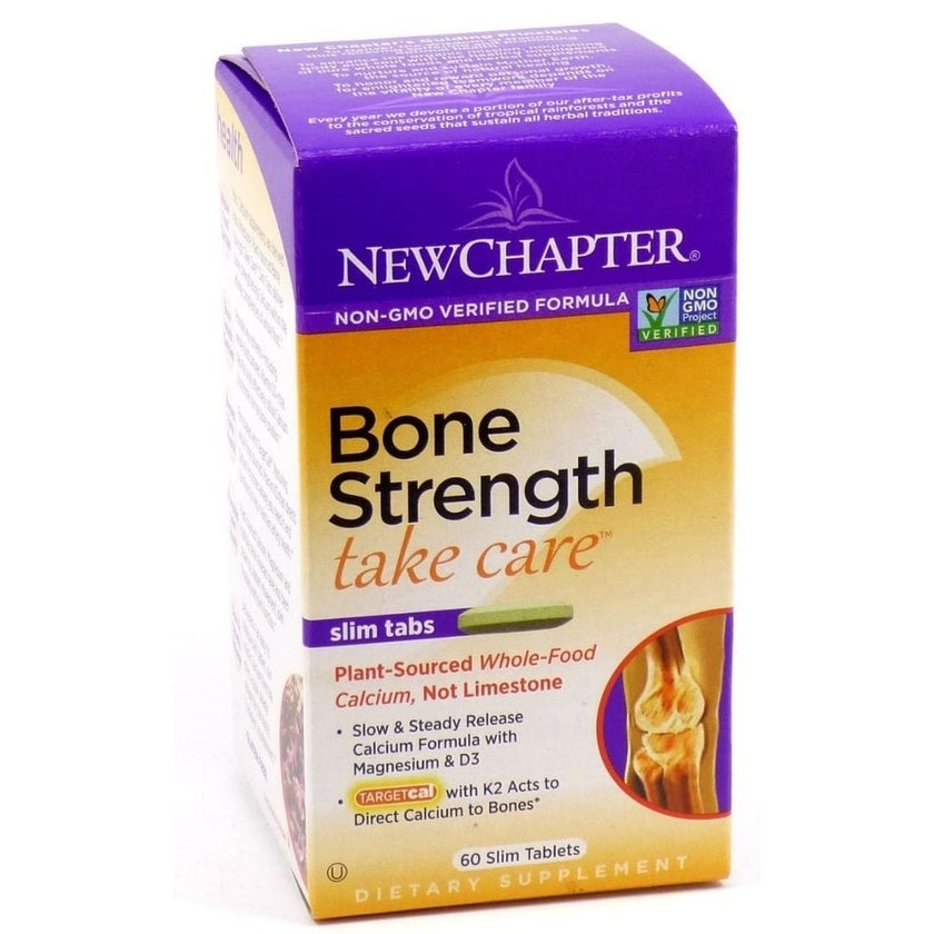 New Chapter Bone Strength Take Care Slim Tablets, Pack of 60's