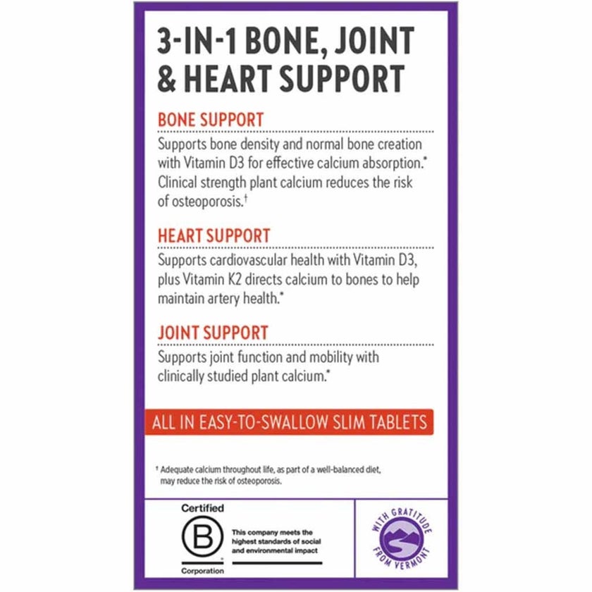 New Chapter Bone Strength Take Care Slim Tablets, Pack of 60's