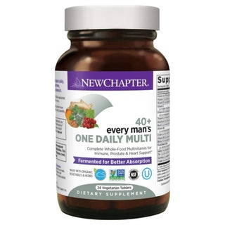 New Chapter Every Man's One Daily 40+ Multivitamin Tablets, Pack of 72's
