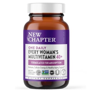 New Chapter Every Woman's One Daily 40+ Multivitamin Tablets, Pack of 72's