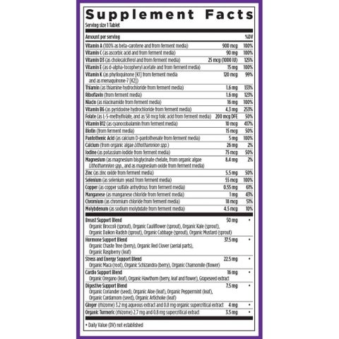 New Chapter Every Woman's One Daily 40+ Multivitamin Tablets, Pack of 72's