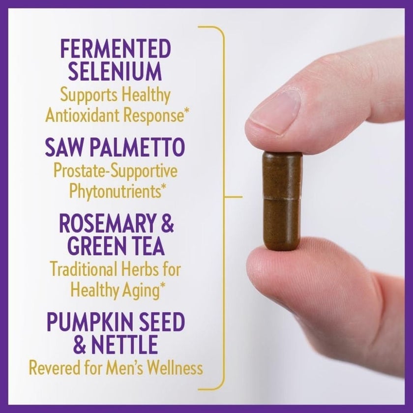 New Chapter Prostate 5LX Saw Palmetto Men's Supplement Capsules, Pack of 120's