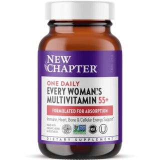 New Chapter Every Woman's One Daily 55+ Multivitamin Tablets, Pack of 72's