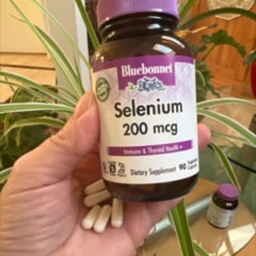 Bluebonnet Selenium 200mcg Supplement Capsules, Pack of 90's
