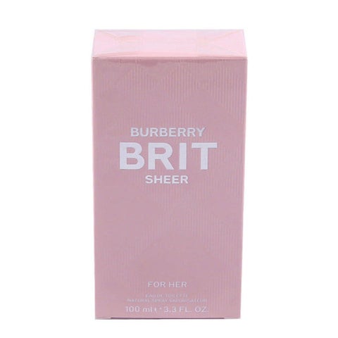 Burberry Brit Sheer Eau De Toilette For Women 100ml