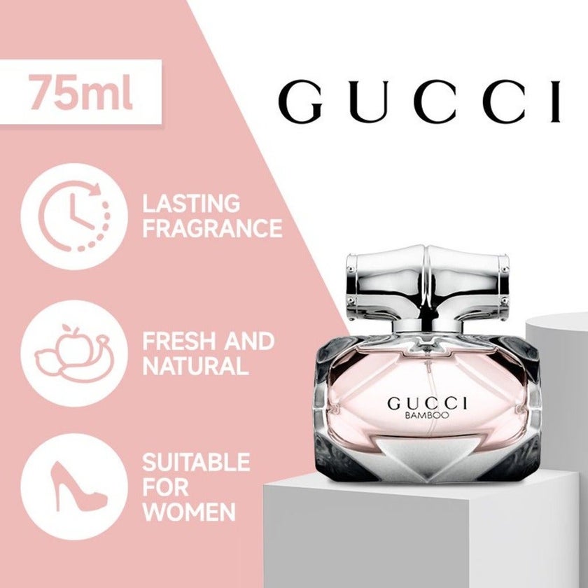 Gucci Bamboo Eau De Parfum For Women 75ml