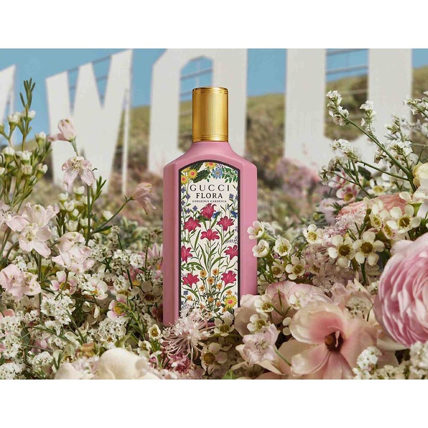 Gucci Flora Gorgeous Gardenia Eau De Parfum For Women - Floral Luxury Fragrance 100ml