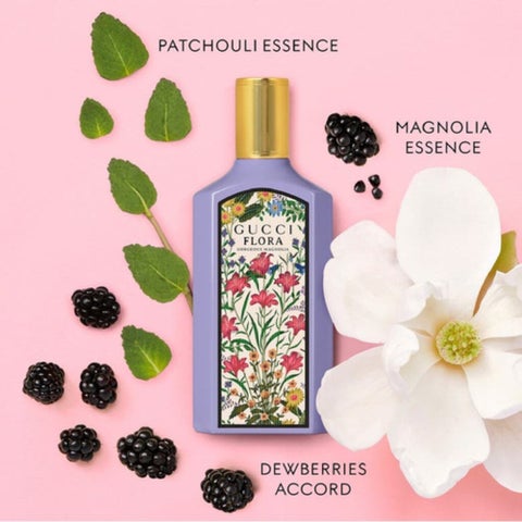 غوتشي فلورا جورجيوس ماغنوليا (أو دو برفيوم) عطر للنساء - رائحة زهرية فاخرة 100 مل