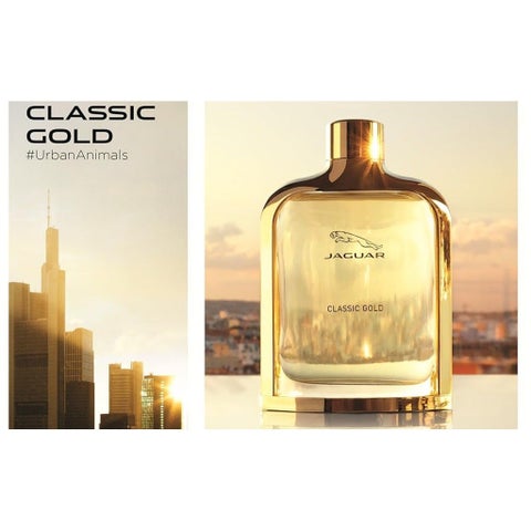 جاغوار كلاسيك غولد عطر تواليت للرجال 100 مل