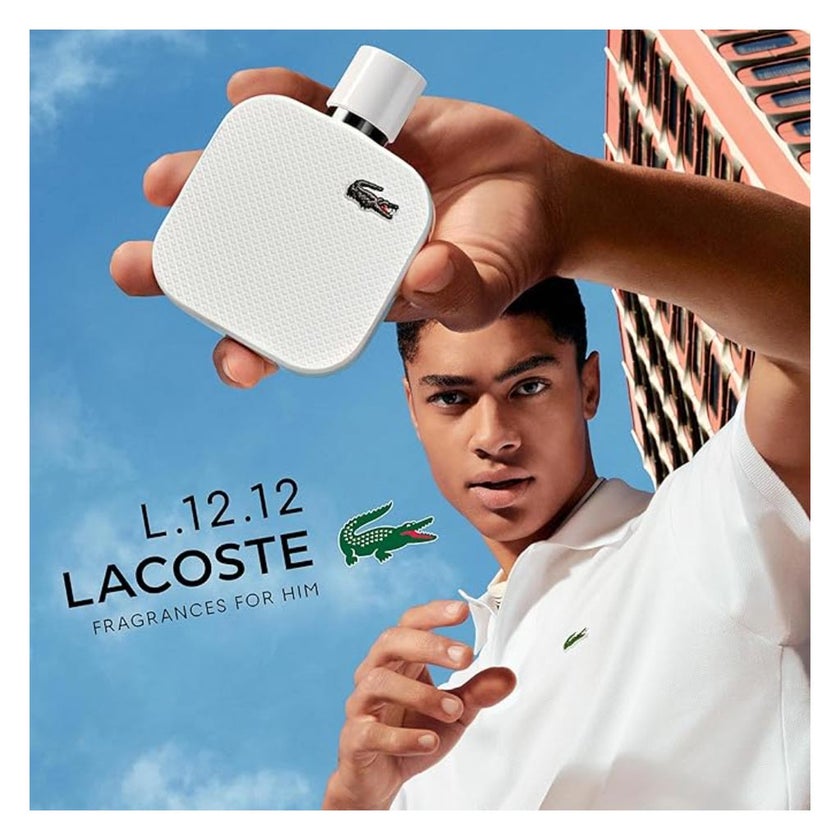 Lacoste L.12.12 Blanc Eau De Toilette For Men 100ml