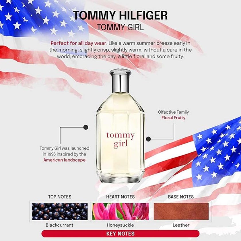 Tommy Hilfiger Tommy Girl Eau De Toilette For Women 100ml