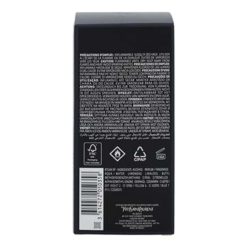 Yves Saint Laurent Y Eau De Parfum For Men 100ml
