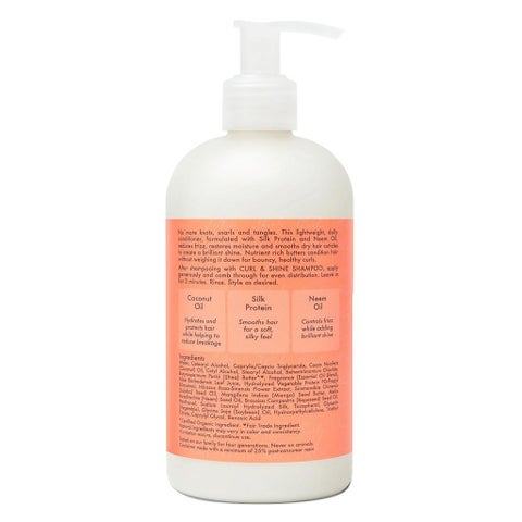 Shea Moisture Coconut & Hibiscus Curl & Shine Hair Conditioner 384ml