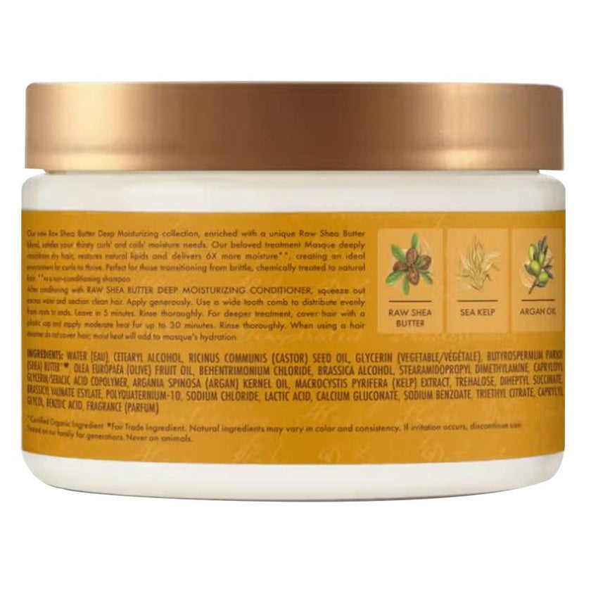 Shea Moisture Raw Shea Butter Deep Treatment Hair Masque 326ml 