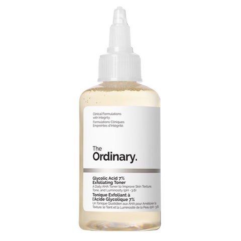 The Ordinary Glycolic Acid 7% Exfoliating Facial Toner - 100ml