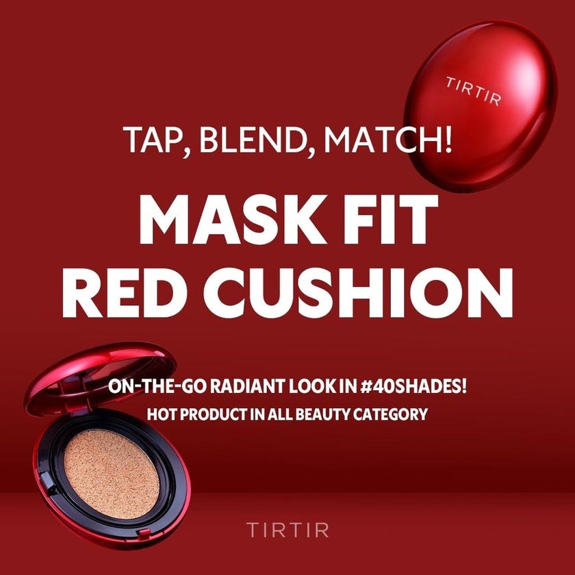 Tirtir Mask Fit Red Cushion Foundation SPF40 18g - Camel/27N